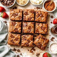 Light Chocolate Chunk Brownies