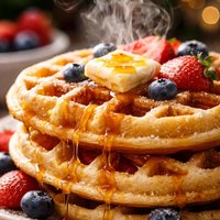 Light Crisp Waffles