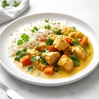 Light Crock Pot Chicken Curry