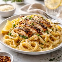 Light Er Cajun Chicken Alfredo