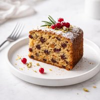 Light Fruit Christmas Cake