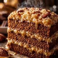 Light German Chocolate Cake