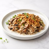 Light Mushroom Casserole