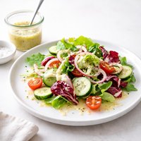 Light Salad Dressing with Shallots