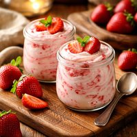 Light Strawberry Fool