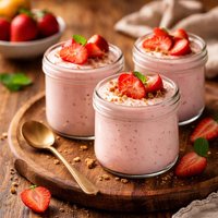 Light Strawberry Mousse