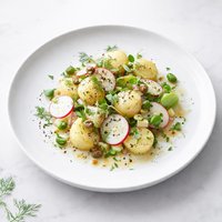 Light Summer Potato Salad Leichter Kartoffelsalat