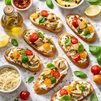 Light Tasty Artichoke Crostini
