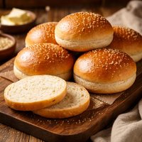 Light Wheat Hamburger Buns
