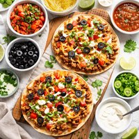 Lightened Taco Bell Mexican Pizza Copycat