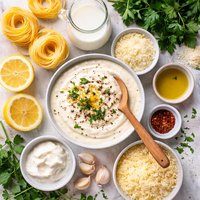 Lighter Lemon Alfredo Sauce