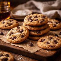 Lighter Maple Chocolate Chip Cookies Easy
