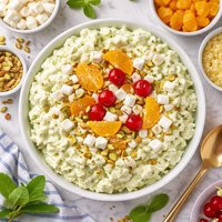 Lighter Pistachio Pudding Salad