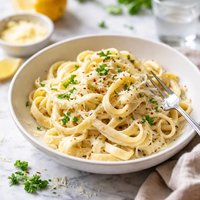 Lighthearted Fettuccine Alfredo
