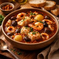 Ligurian Buridda Italian Fish Stew