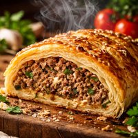 Lihamurekepiiras Meatloaf in Sour Cream Pastry