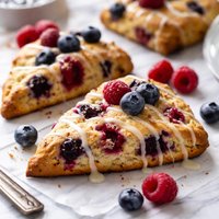 Like Starbucks Blueberry Raspberry Scones