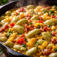Lima Bean and Corn Casserole