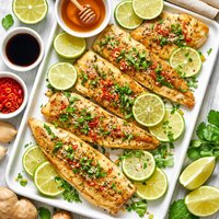 Lime and Ginger Fish Fillets
