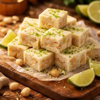 Lime and Macadamia Fudge
