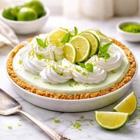 Lime Chiffon Pie