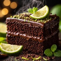 Lime Chocolate Cake