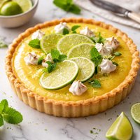 Lime Curd Tart