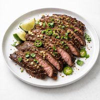 Lime Jalapeno Garlic Flank Steak