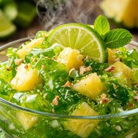 Lime Jello and Pineapple Salad
