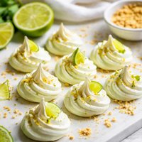 Lime Meringue Kisses Cookie Recipe