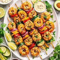 Lime Shrimp Kabobs