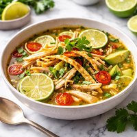 Lime Soup with Chicken