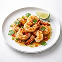 Lime Soy Ginger Marinated Shrimp