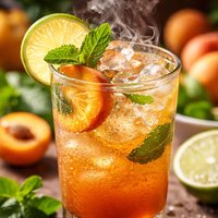 Limey Apricot Rum Cooler