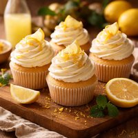 Limoncello Cream Cupcakes