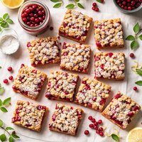 Lingonberry Bars