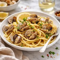 Linguine with Lemon Clam Sauce
