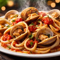 Linguine with Red Clam Sauce