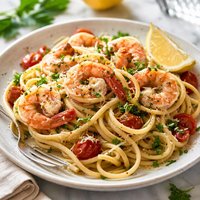 Linguine with Shrimp Venetian Style