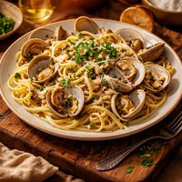 Linguini with White Clam Sauce