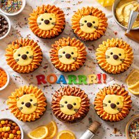 Lion Cupcakes Roarrrr