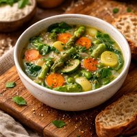 Lite and Easy Spring Vegetable Soup