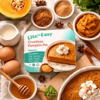 Lite N Easy Crustless Pumpkin Pie Diabetic