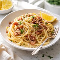 Lite Pasta Carbonara