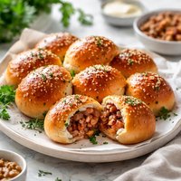 Lithuanian Bacon Buns