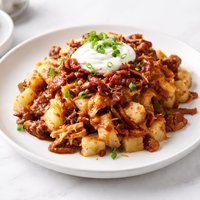 Loaded Barbecue Baked Potato Casserole