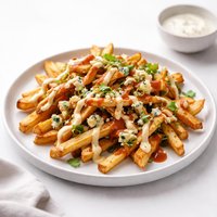 Loaded Buffalo Oven Fries