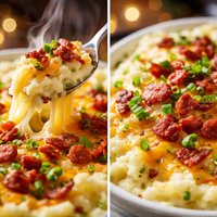 Loaded Mashed Potato Casserole