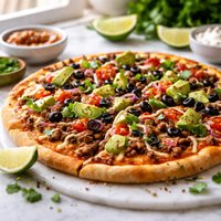 Loaded Mexican Pizza