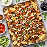 Loaded Pita Nachos